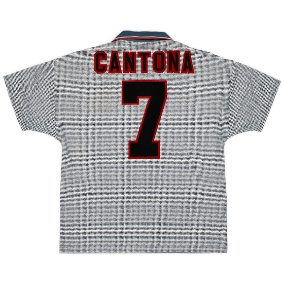 1995-96 Manchester United Away Shirt Cantona #7 - 9/10 - (M)