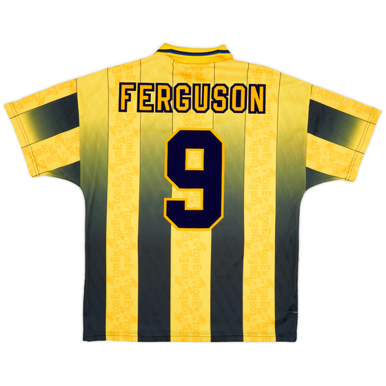 1996-98 Everton Away Shirt Ferguson #9 - 6/10 - (L)