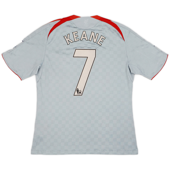 2008-09 Liverpool Away Shirt Keane #7 - 6/10 - (L)