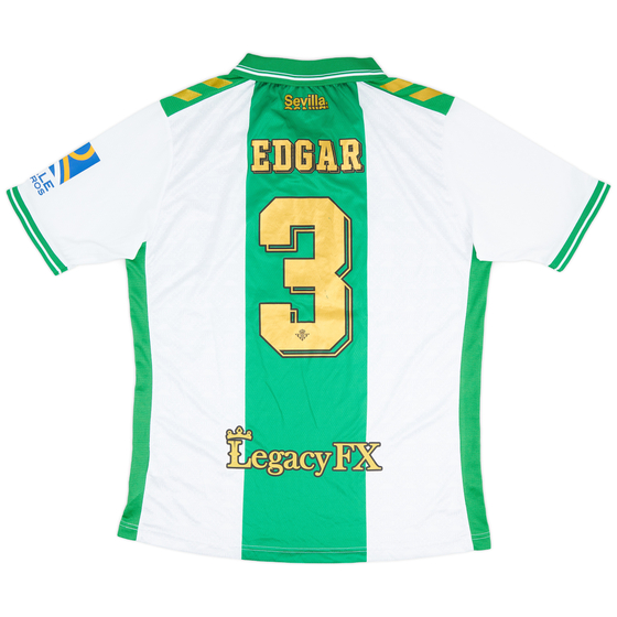 2022-23 Real Betis Match Issue Fourth Shirt Edgar #3