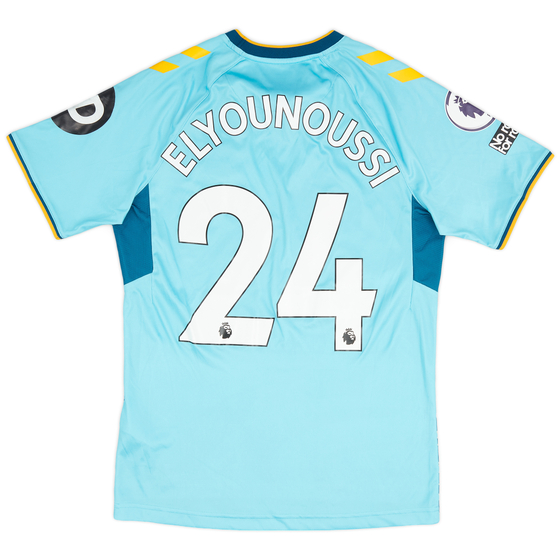 2022-23 Southampton Match Issue Away Shirt Elyounoussi #24