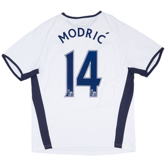 2008-09 Tottenham Home Shirt Modric #14 - 8/10 - (XL)