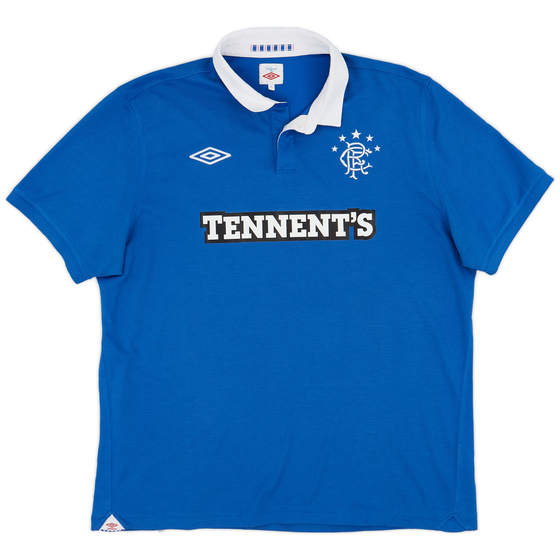 2010-11 Rangers Home Shirt - 7/10 - (XL)