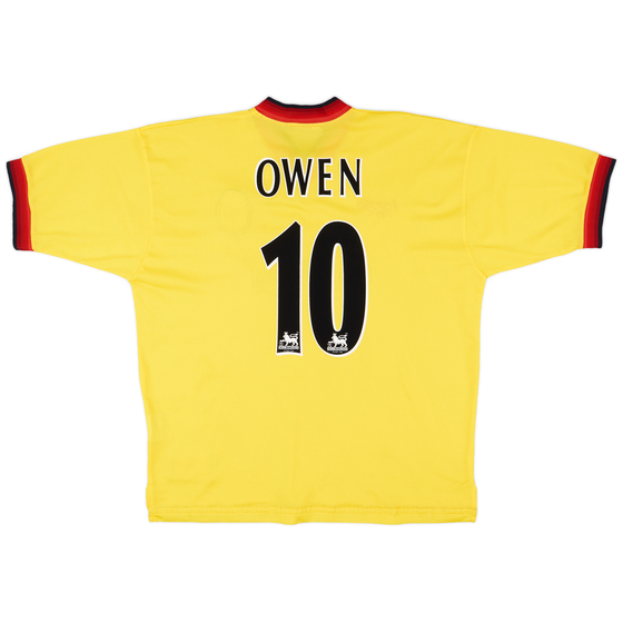 1997-99 Liverpool Away Shirt Owen #10 - 10/10 - (XL)