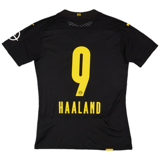 2020-21 Borussia Dortmund Player Issue Away Shirt Haaland #9 - 9/10 - (S)