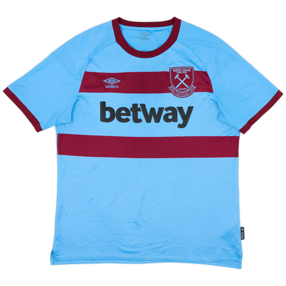 2020-21 West Ham Away Shirt - 9/10 - (XL)