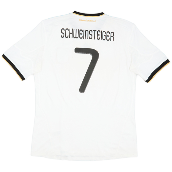 2010-11 Germany Home Shirt Schweinsteiger #7 - 7/10 - (XL)