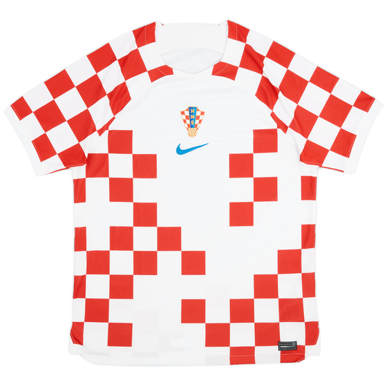 2022-23 Croatia Home Shirt - 9/10 - (L)