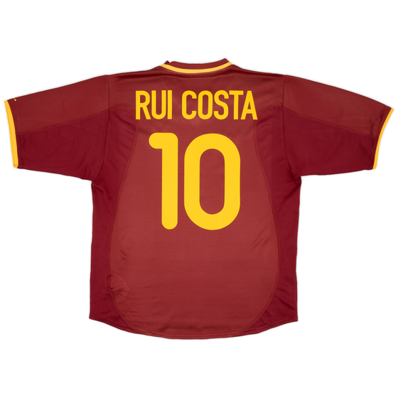 2000-02 Portugal Home Shirt Rui Costa #10 - 5/10 - (L)