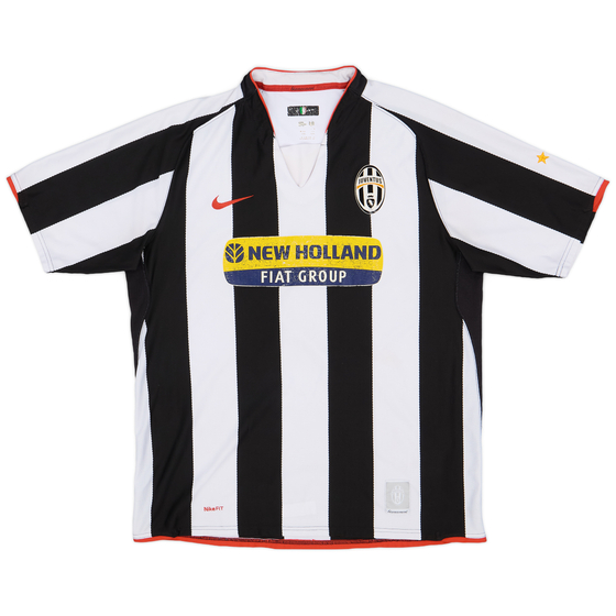 2007-08 Juventus Home Shirt - 5/10 - (L)