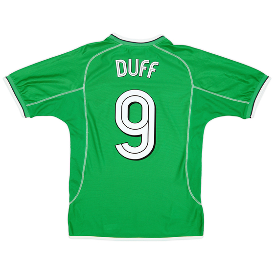 2001-03 Ireland Home Shirt Duff #9 - 8/10 - (S)