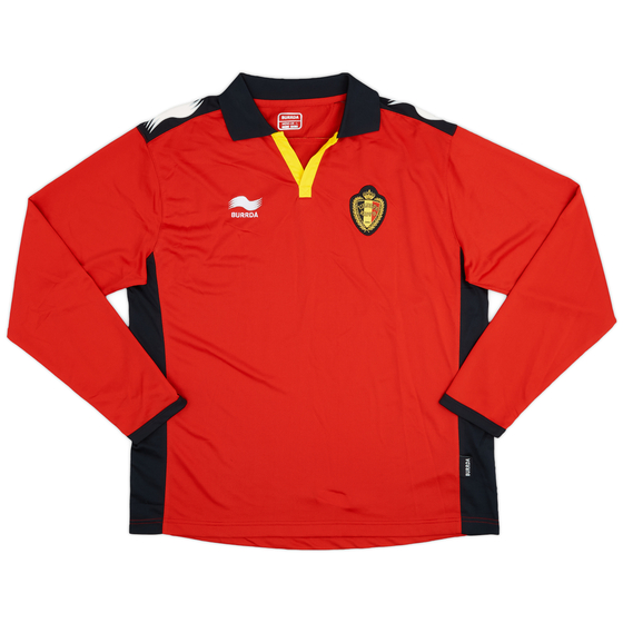 2010-12 Belgium Home L/S Shirt - 8/10 - (L)