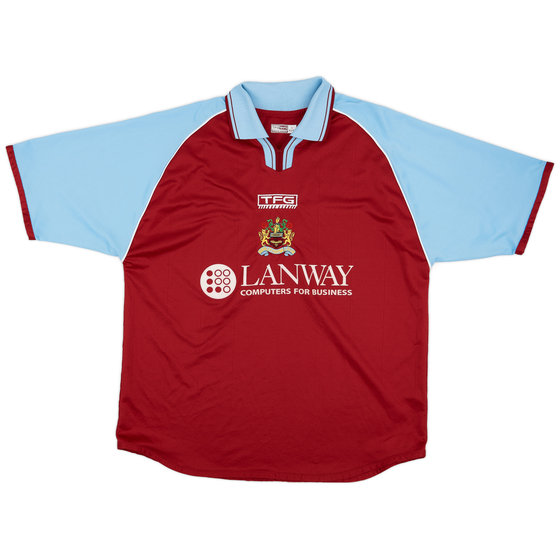 2002-03 Burnley Home Shirt - 8/10 - (L)