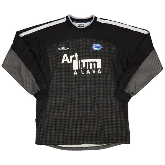 2002-03 Alaves GK Shirt #13 - 8/10 - (XXL)