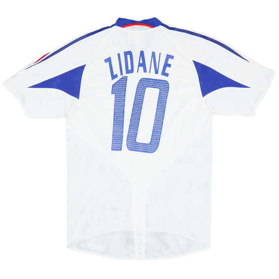 2004-06 France Away Shirt Zidane #10 - 8/10 - (S)