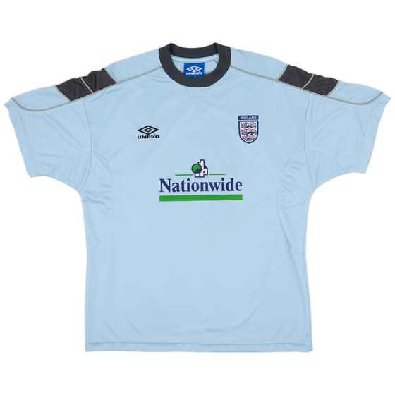 2000-01 England Umbro Training Shirt - 9/10 - (L)