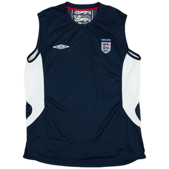 2008-10 England Umbro Training Vest - 5/10 - (L)