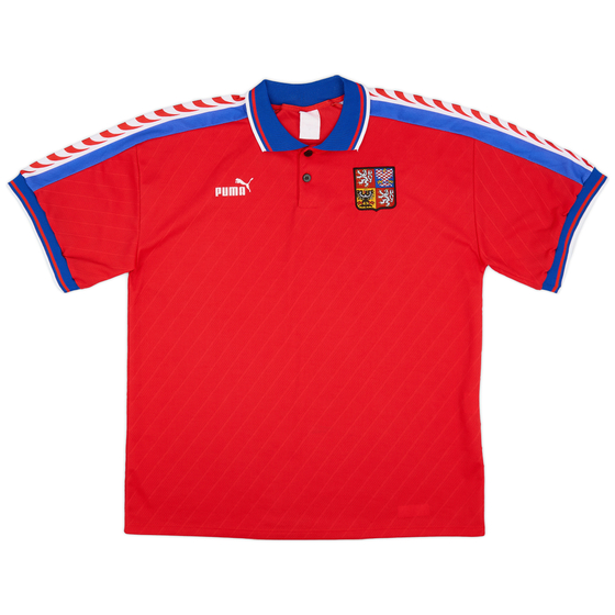 1996-98 Czech Republic Home Shirt - 9/10 - (XL)
