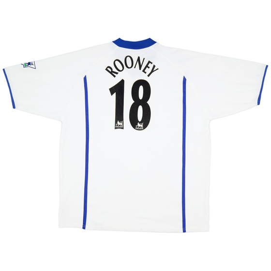 2002-03 Everton Away Shirt Rooney #18 - 9/10 - (XL)