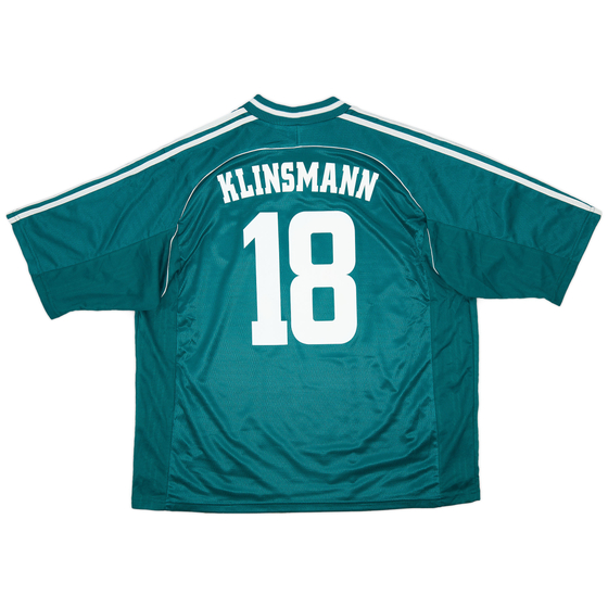 1998-00 Germany Away Shirt Klinsmann #18 - 8/10 - (XXL)