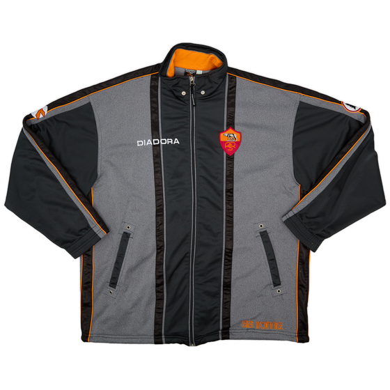 1999-00 Roma Diadora Track Jacket - 9/10 - (L)