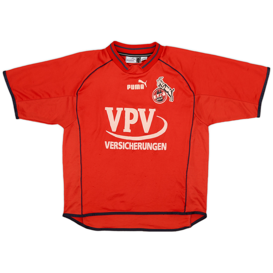 2001-02 FC Koln Home Shirt - 7/10 - (M.Boys)
