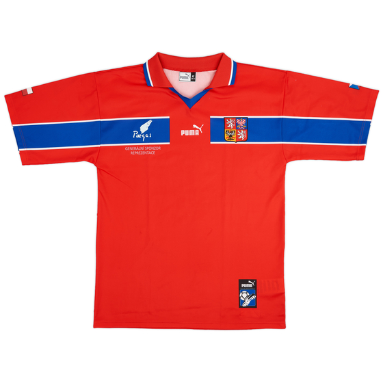 1998-00 Czech Republic Basic Home Shirt - 8/10 - (XL)
