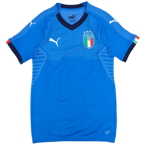 2018-19 Italy Authentic Home Shirt - 9/10 - (L)