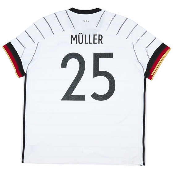 2020-21 Germany Home Shirt Muller #25 - 5/10 - (XXL)