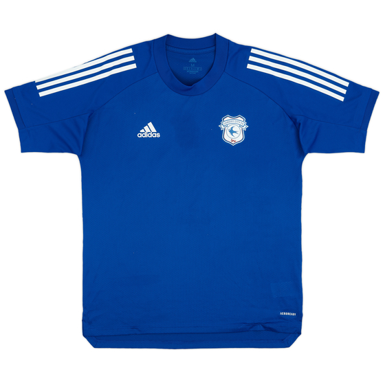2019-20 Cardiff City adidas Training Shirt - 8/10 - (M)