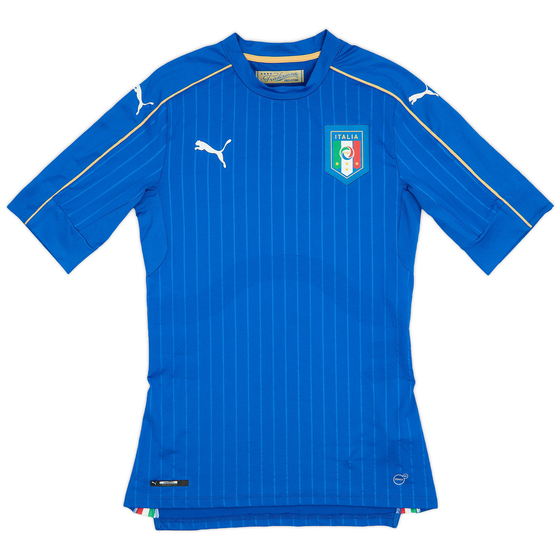 2016-17 Italy Authentic Home Shirt (ACTV Fit) - 9/10 - (L)