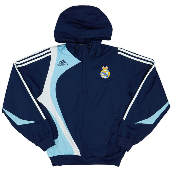 2007-08 Real Madrid adidas Rain Jacket - 7/10 - (XL.Boys)