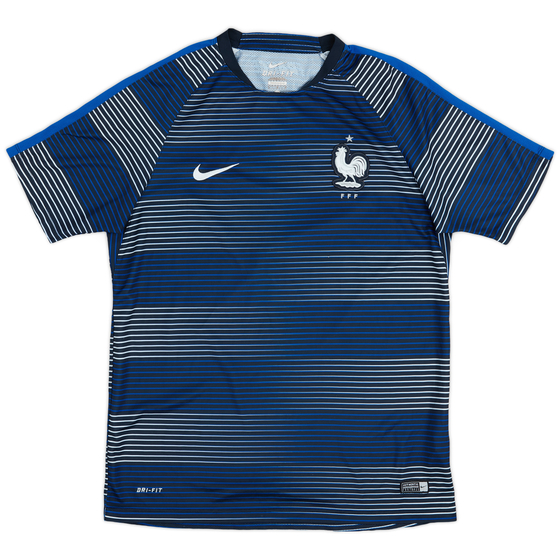 2016-18 France Nike Training Shirt - 9/10 - (L)
