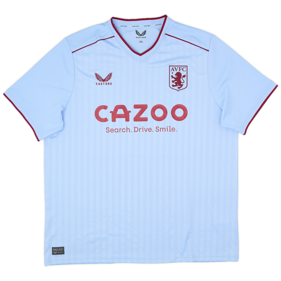 2022-23 Aston Villa Away Shirt - 10/10 - (XXL)