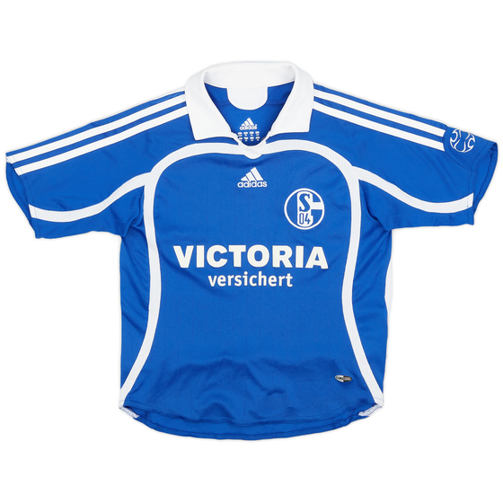 2006-07 Schalke Home Shirt - 9/10 - (XS.Boys)