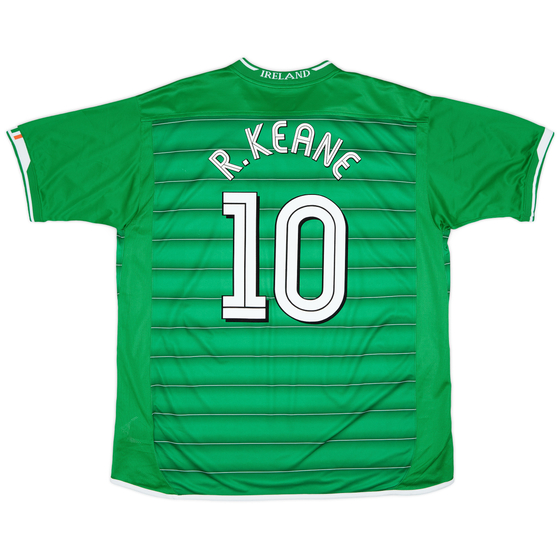 2003-04 Ireland Home Shirt R.Keane #10 - 9/10 - (XXL)