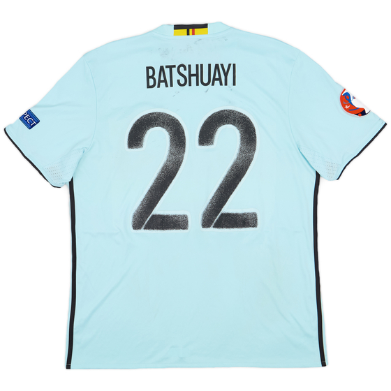 2016-17 Belgium Away Shirt Batshuayi #22 - 4/10 - (XL)