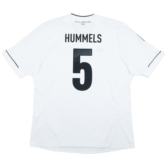 2012-14 Germany Home Shirt Hummels #5 - 10/10 - (XL)