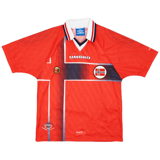 1997-98 Norway Home Shirt - 8/10 - (Y)
