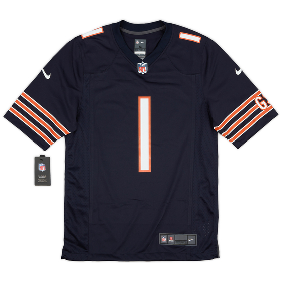 2021-23 Chicago Bears Fields #1 Nike Game Home Jersey (L)