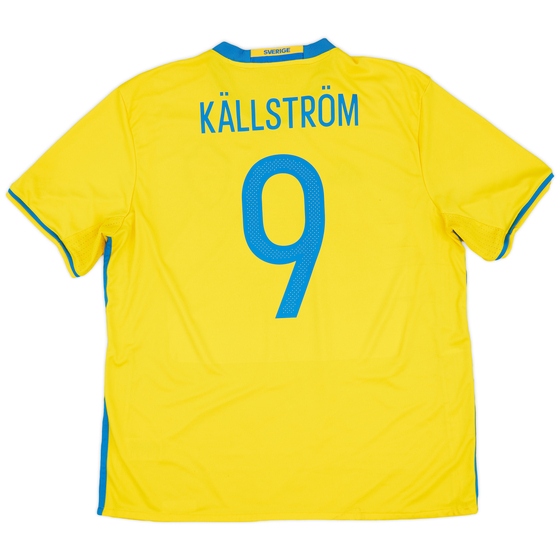 2016-17 Sweden Home Shirt Källström #9 - 9/10 - (XL)