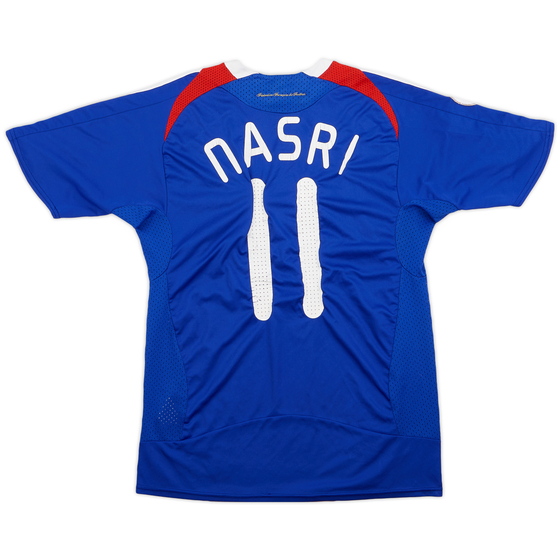 2007-08 France Home Shirt Nasri #11 - 4/10 - (M)