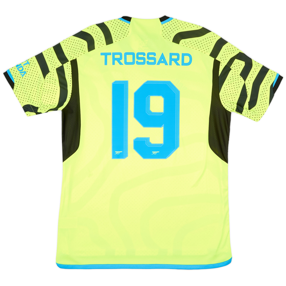 2023-24 Arsenal Away Shirt Trossard #19