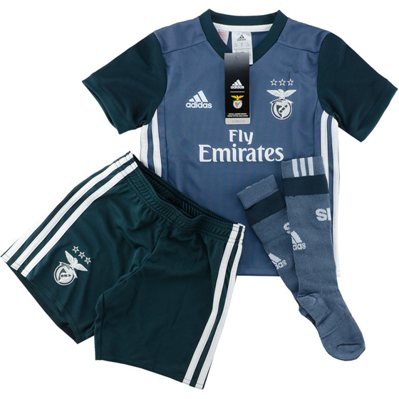 2017-18 Benfica Away Full Kit (Little Kids)