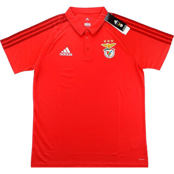 2017-18 Benfica adidas Polo T-Shirt