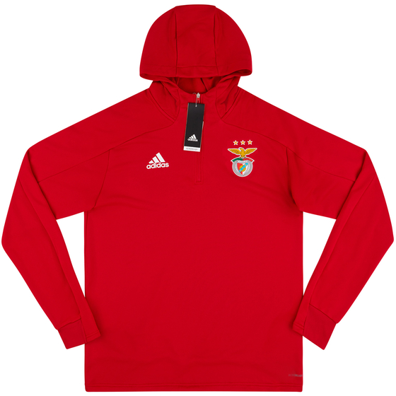 2020-21 Benfica adidas Hooded Training Top