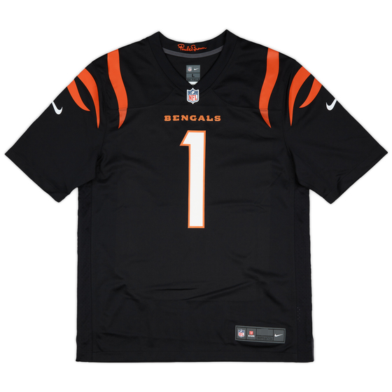 2021-23 Cincinnati Bengals Chase #1 Nike Game Home Jersey (L)