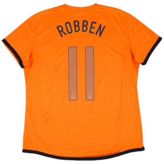 2012-13 Netherlands Home Shirt Robben #11 - 9/10 - (Women's XL)