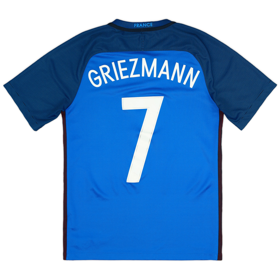 2016-17 France Home Shirt Griezmann #7 - 8/10 - (S)
