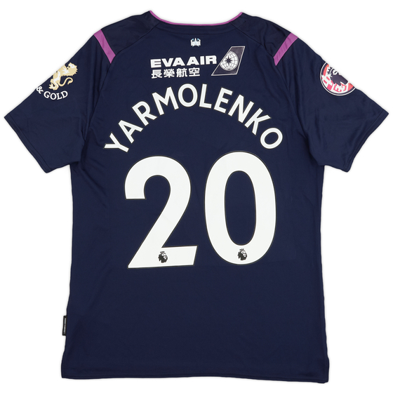 2019-20 West Ham Match Issue Third Shirt Yarmolenko #20